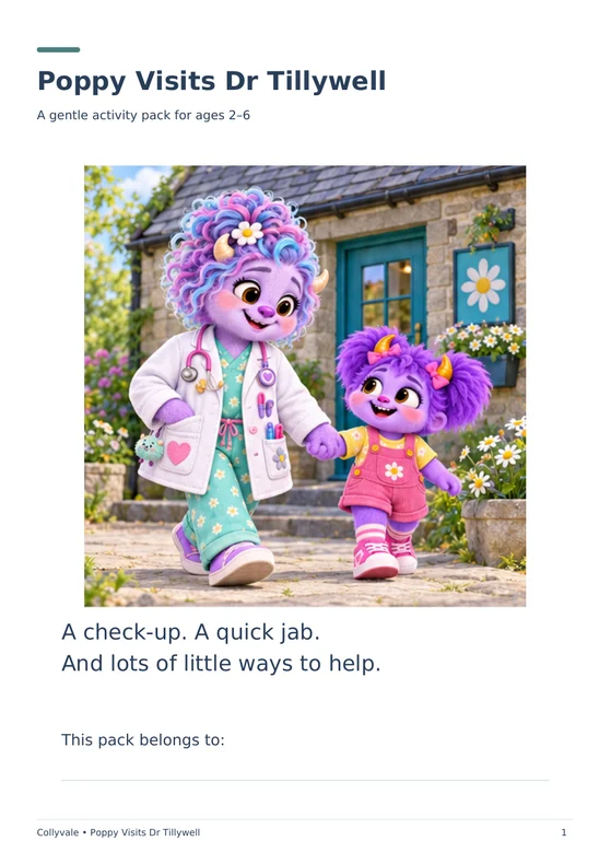 Cover of Poppy Visits Dr. Tillywell