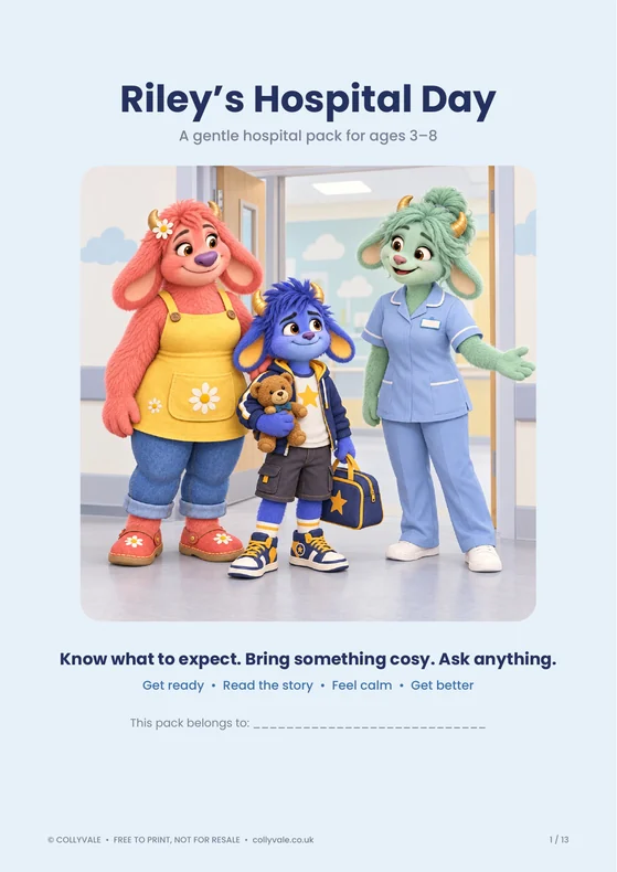 Cover of Riley’s Hospital Day