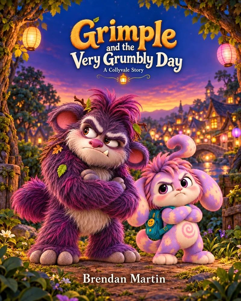 Cover of Grimple and the Very Grumbly Day