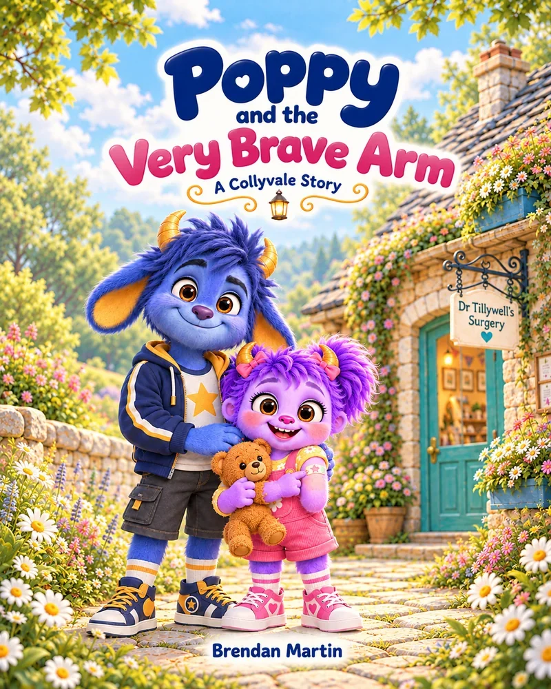 Cover of Poppy and the Very Brave Arm