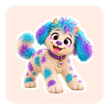 Collyvale Dog sticker