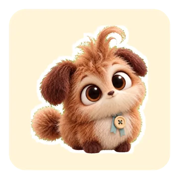 Wuffle sticker